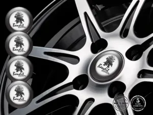 Domed Emblem Premium High-End Sleek Stickers